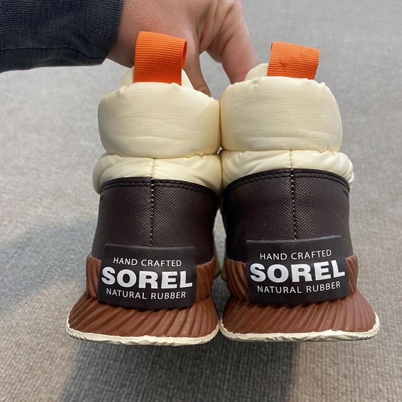 Sorel Snow Boots Womens Size 8.5 White Waterproof Ankle Wedge NL4943-191 - Picture 6 of 10